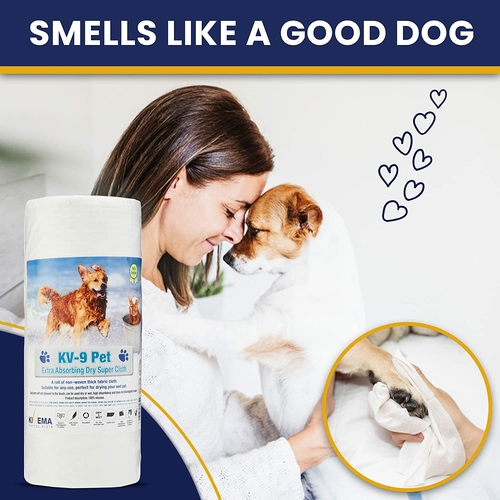 Cloth Wipes 50-Pack for Dogs | Easy Pet Cleanup Wipes - Image 3