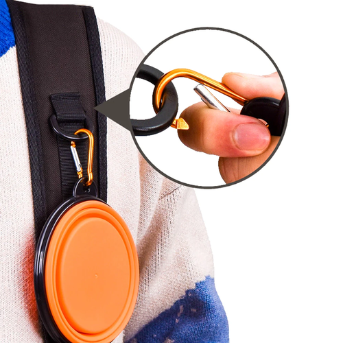 Portable Silicone Folding Dog Bowl for Travel - Image 4