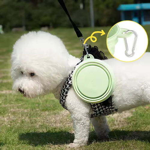 Portable Foldable Silicone Dog Bowl for Travel - Image 5