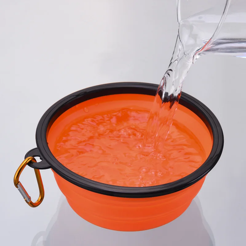 Collapsible Portable Dog Bowl Silicone for Travel - Image 5