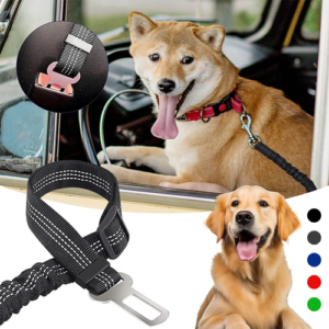 Dog Seat Belt Adjustable Harnesses for Car Travel