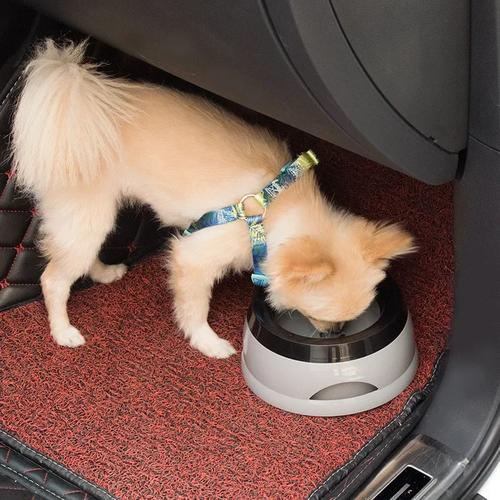 Floating Dog Bowls for Travel | Spill-Reducing Pet Bowl - Image 2