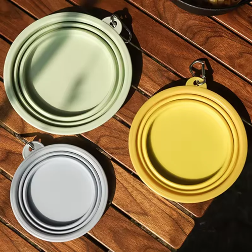 Portable Foldable Silicone Dog Bowl for Travel - Image 3