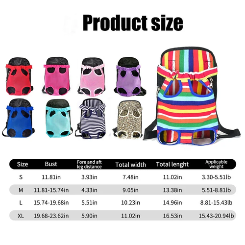 Pet Dog Carrier Backpack Mesh for Small Dogs - Image 5