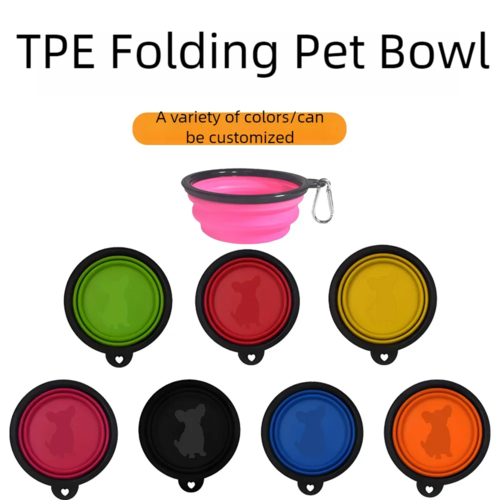 Collapsible Portable Dog Bowl Silicone for Travel - Image 4