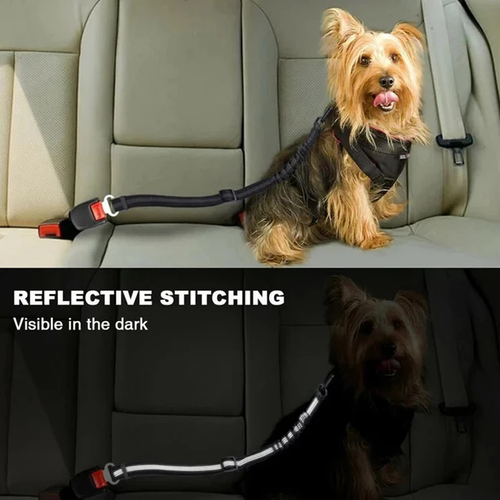 Dog Seat Belt Adjustable Harnesses for Car Travel - Image 6
