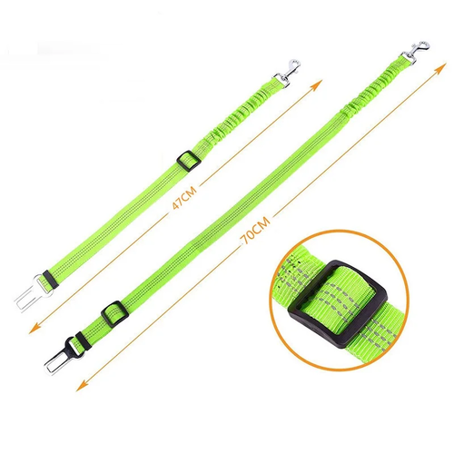 Dog Car Safety Leash Adjustable Retractable for Travel - Image 6